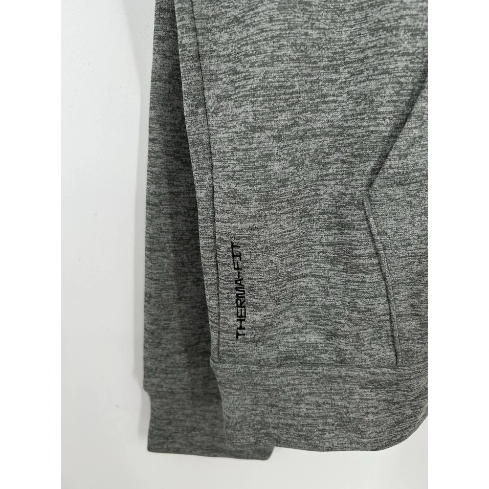 Nike Fitness Therma Fit Hoodie Sweatshirt Big Swoosh Graphic‎ DQ5401-063 Medium